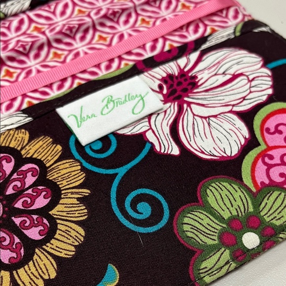 Vera Bradley Pink and Green Floral Journal / Book Cover - Picture 3 of 10